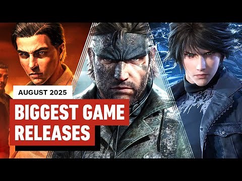The Biggest Game Releases of August 2025
