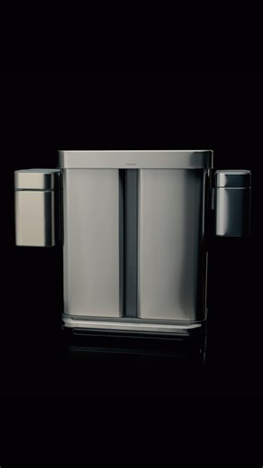 Simplehuman on Instagram: "Spring cleaning is here — and we’ve got you covered. Trash, recycling, composting, and shredding in one sleek, dockable system. Custom-fit liners included. Ready for Earth Day and every day. Explore at simplehuman.com"