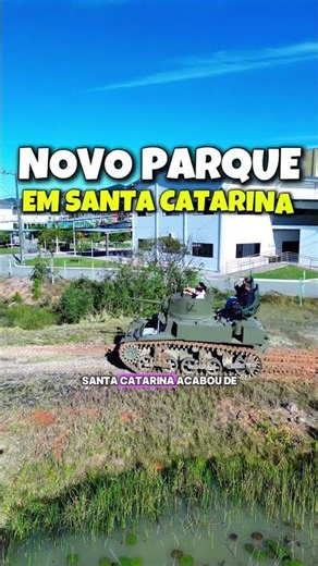 NOVO parque em Santa Catarina? Conheça o Bravura Park