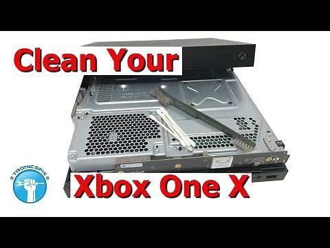 Xbox One X - Cleaning it the Right Way!