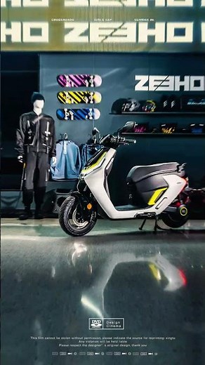 Embrace the thrill of urban exploration with ZEEHO AE6! #motorcycleenthusiasts #electricscooter