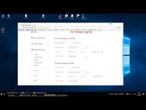 Virgin Router/hub 3.0 Wireless Signal Settings