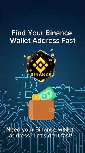 how to find binance wallet address