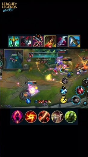 RED KAYN HEALING IS SO DISGUSTING!! #wildrift #leagueoflegends #kayn #shorts