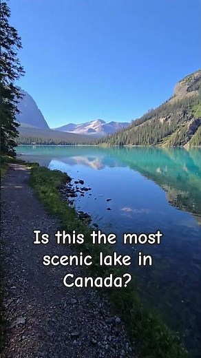 Lake O'Hara in Yoho National Park. #mountains #canada #travel #hiking