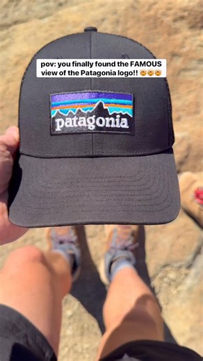 Save for this spot in Patagonia!! This is the epic secret waterfall in Patagonia right outside of El Chalten on the Fitz Roy trail. The logo is this exact mountain range and it is so wild to see. Follow @megsandpat for more travel inspiration and mountains! | Megsandpat