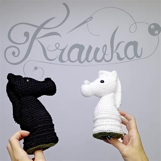 Chess Knight Horse Crochet PATTERN Amigurumi Plush (PDF Download) - Etsy