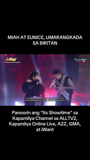 Miah at Eunice, Nagpakitang Gilas sa TNT Duets 2