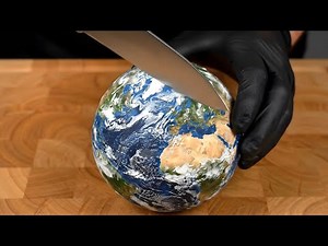Planet Cutting ASMR 🌍✂️ | Satisfying Cosmic Slices & Deep Relaxation Sounds
