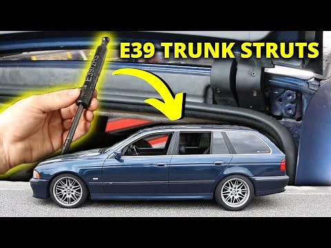 How To: Replace E39 Touring Trunk Struts (Common Trunk Problems)