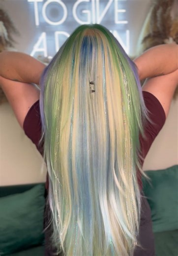 Mermaid and Unicorn Hair Transformation Ideas