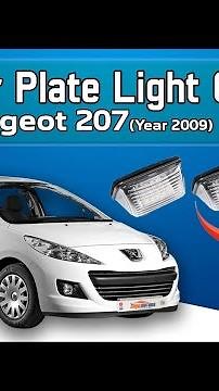 Peugeot 207 Number Plate Bulb Change | Sanu Motors #peugeot207