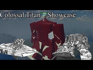 Colossal Titan Skill Showcase | Typical Titan Shifting Game |