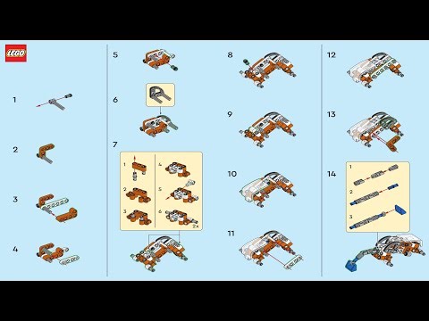 📖 LEGO instructions 📖 Magazine Gift 📖 412505 📖 Space Buggy 📖