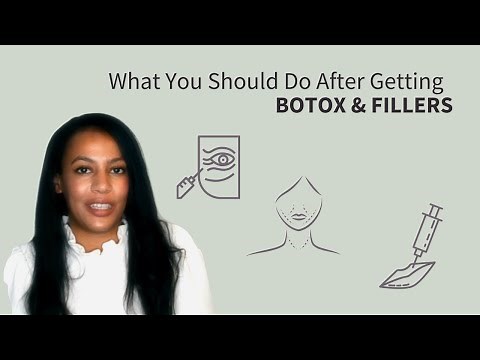 Easy Aftercare for Botox & Fillers | Here's What to Do after Your Treatment!