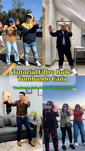 Tutorial completo de filtro de baile Tumbando Caña