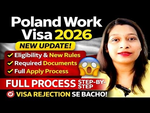 Poland 🇵🇱 Work Permit Visa 2026 New Update+full Process Step By Step ||Real Apply Guide||