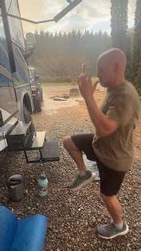 Staying fit while traveling can be tough. I’m currently doing the 75 Hard fitness challenge. #rvlife