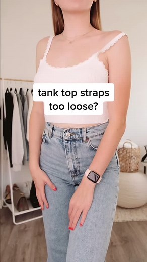 I wish I had known about this hack earlier! 😭 #tiktokfashion #clothinghacks #outfithacks #tanktop #tanktophack #fashion