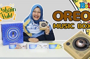 Penasaran Biskuit Bisa Muter Lagu? Review Oreo Music Box Indonesia | Kids