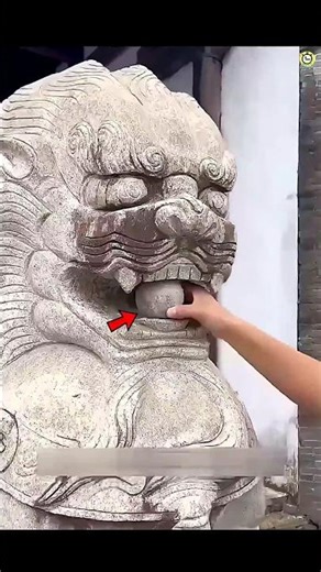 How This Ball Trapped In Lion's Mouth😨