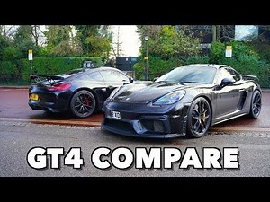 Porsche Cayman GT4 Comparison | 981 vs 718