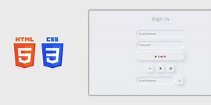 Day 15/30 : Neumorphic Login Form Design using HTML and CSS