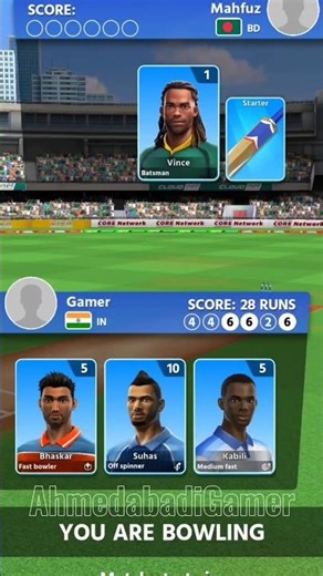 Cricket league gameplay 🎮 Part-2.#game #gameplay #cricket #cricketlover #cricketleague #cricketgames
