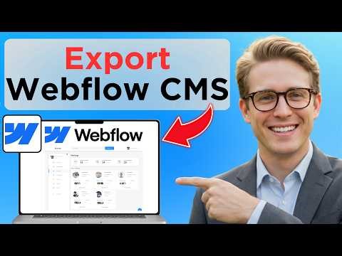How to Export Webflow CMS (Full Guide 2026)