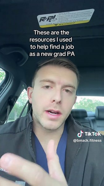 These are the resources I used to help me find a job as a new grad PA #healthcare #physicianassistant #pastudent #medicine