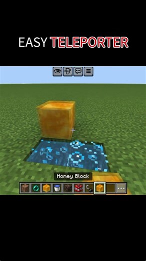 EASY TELEPORTER IN MINECRAFT #minecraft #gaming