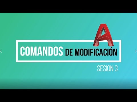 AUTOCAD 🅰️ - COMANDOS DE MODIFICACIÓN