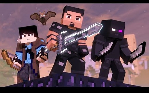 【Minecraft】动画短片：无限剑刃 Sword Of Infinity