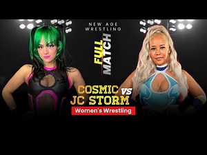FULL MATCH - Cosmic vs. JC Storm (Women's Wrestling) Richard Ruiz Productions