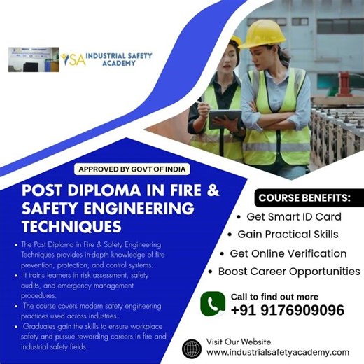 Fire & Safety Engineering Techniques Course in Chennai & Tamil Nadu | Industrial Safety Academy