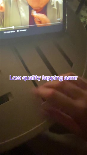 This place was LOUD but still so relaxing #asmr #lofiasmr #tapping #tappingasmr #asmrvideo