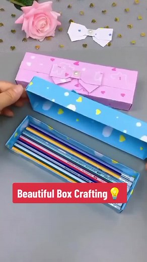 Beautiful box crafting idea💡 #diycrafts #diyproject #foryou