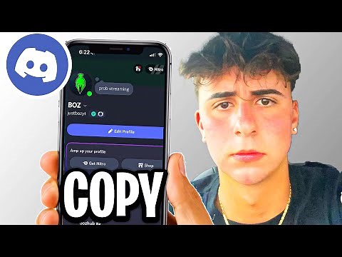 How To Copy Discord Profile Link - Fastest Guide