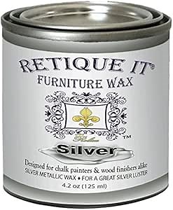 Retique It by Renaissance Furniture, 4.2 oz, Silver Wax