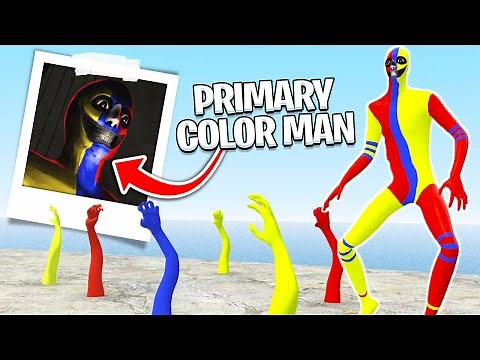 PRIMARY COLOR MAN *New Leovincible Creature* (Garry's Mod)