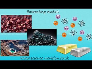 GCSE science and chemistry (9-1)- Extracting metals, bioleaching and phytomining.