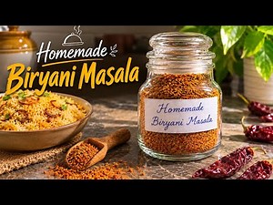 Homemade Biryani Masala Recipe | Secret Ingredient Revealed | Authentic Indian Spice Blend |✨