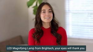 Amazon.com: Brightech LightView Pro Flex 2 in 1 Magnifying Desk Lamp, 2.25x Light Magnifier, Adjustable Gooseneck Magnifying Glass with Light for Crafts, Reading, Close Work : Tools & Home Improvement