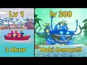 From Beginner to Expert at Fish It: Use 3 Accounts at Once!! Crazy, Super Fun!