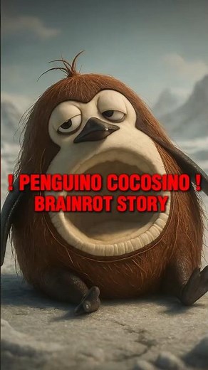 "Penguino Cocosino: The Penguin Who Ate the Wrong Coconut" #viral #shorts #brainrot #penguin #funny