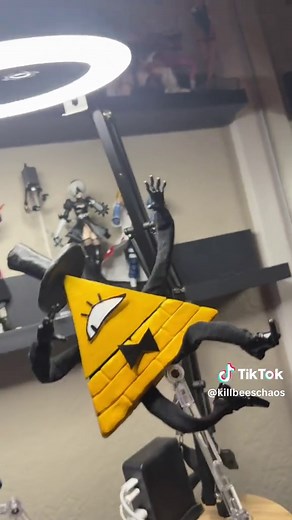 Custom Bill Cipher Action Figure Showcase