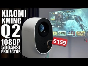 Xiaomi Xming Q2 PREVIEW: A Smart Native 1080P Projector!