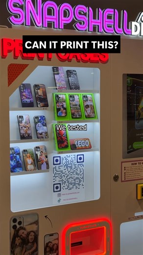 Can it print this?! 🤯 We tested Sydney’s SnapShell vending machine with the most random photos… and it actually worked! ✅ Upload any pic ✅ Print in 3 minutes ✅ Walk away with your custom phone case If you want to make yours instantly, here are the vending machine locations: 🎯 Sydney Locations: ✨ Westfield Hurstville (Coming soon) ✨ Westfield Kotara (Coming soon) 📌 UTS (BUILDING 5 COURTARD) 📌 Westfield Eastgardens (Level 3, lift outside Hoyts) 📌 Westfield Hornsby (Level 3, opposite NRMA / Ch