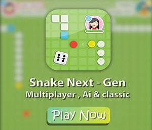Snake Multiplayer dice and AI 🐍🎲 by BrainUser