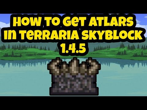 How to Get Altars in Terraria Skyblock 1.4.5